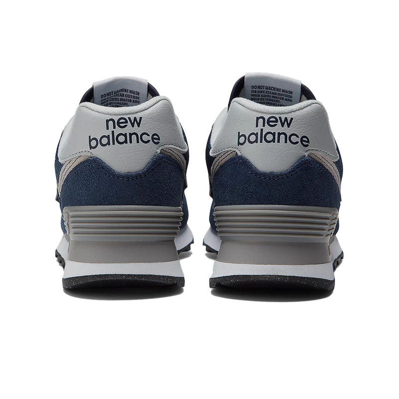 New Balance Womens 574 Core Casual Sneakers WL574EVN Navy/White