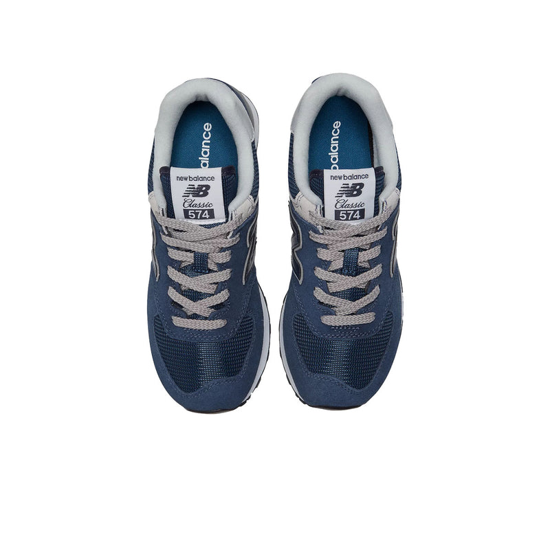 New Balance Womens 574 Core Casual Sneakers WL574EVN Navy/White