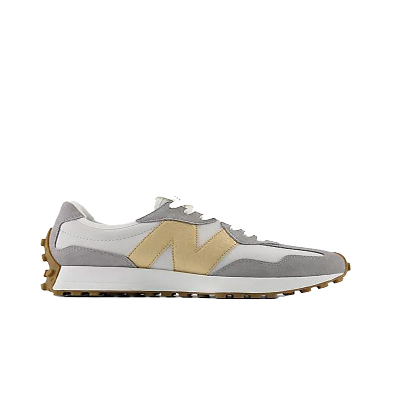New Balance Womens 327 Casual Shoes W3279NT Grey Matter/Gold Metallic