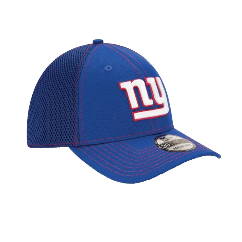 New Era Mens NFL New York Giants 39Thirty Stretch Fit Hat 10617624 Royal Blue, Blue Undervisor