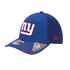 New Era Mens NFL New York Giants 39Thirty Stretch Fit Hat 10617624 Royal Blue, Blue Undervisor