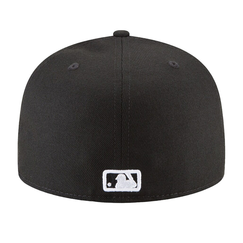 New Era Mens MLB Los Angeles Dodgers 59Fifty Fitted Hat 11358663 Black