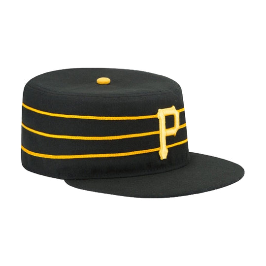 New Era Mens MLB Pittsburgh Pirates ACPERF ALT 2 2017 59Fifty Fitted Hat 11451908 Black, Black Undervisor