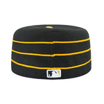 New Era Mens MLB Pittsburgh Pirates ACPERF ALT 2 2017 59Fifty Fitted Hat 11451908 Black, Black Undervisor