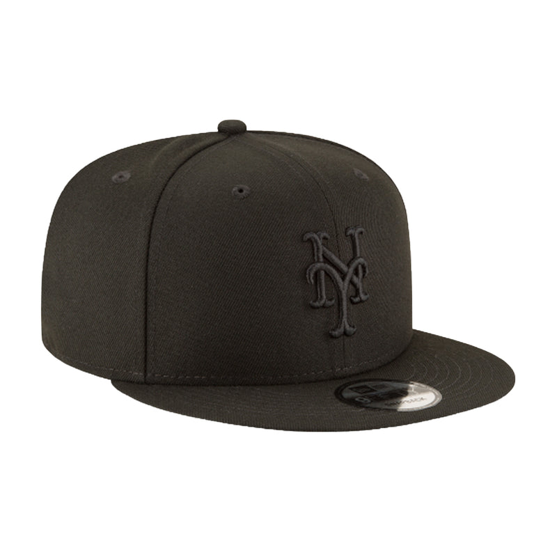 New Era Mens MLB New York Mets Basic 9Fifty Hat 11591029 Black