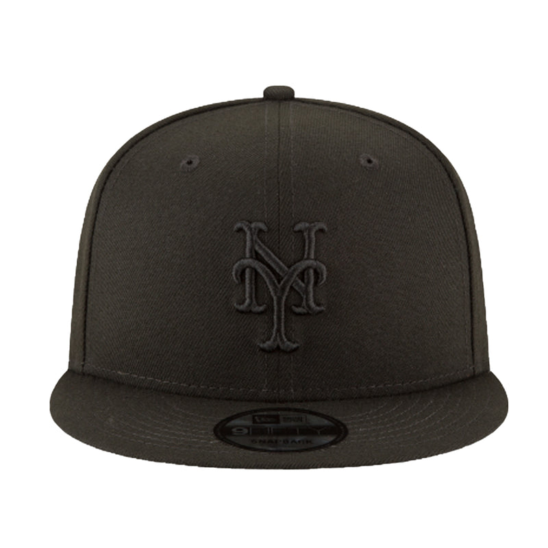 New Era Mens MLB New York Mets Basic 9Fifty Hat 11591029 Black