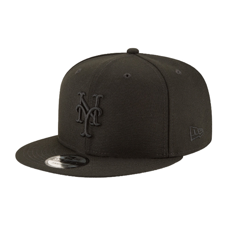 New Era Mens MLB New York Mets Basic 9Fifty Hat 11591029 Black