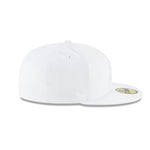 New Era Mens MLB New York Yankees Basic 59Fifty Fitted Hat 11591120 Whiteout, Grey Undervisor