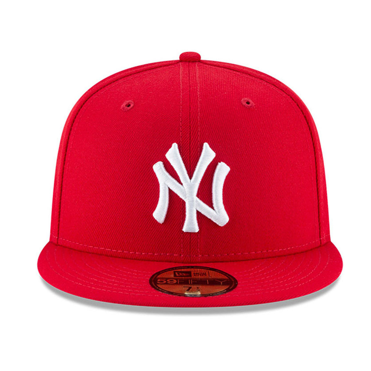 New Era Mens MLB New York Yankees Basic 59Fifty Fitted Hat