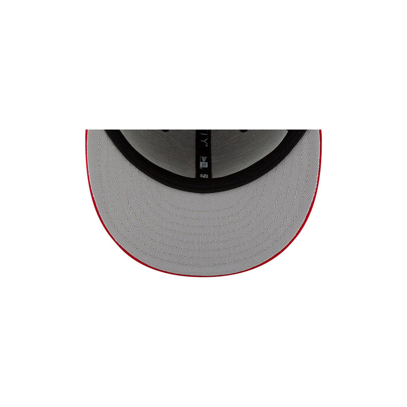New Era Mens MLB New York Yankees Basic 59Fifty Fitted Hat 11591122 Red, Grey Undervisor
