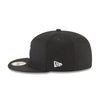 New Era Mens MLB New York Yankees Basic 59Fifty Fitted Hat 11591127 Black/White, Grey Undervisor