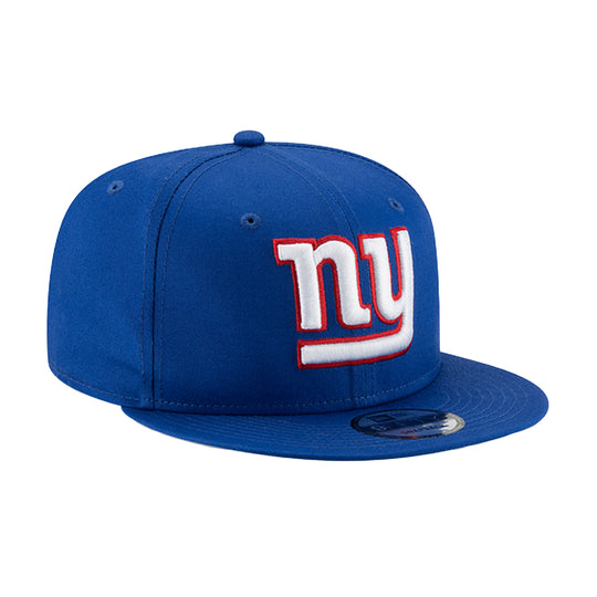 New Era Mens NFL New York Giants Basic OTC 9Fifty Snapback Hat 11872964 Calming Blue/White, Grey Undervisor