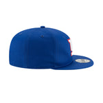 New Era Mens NFL New York Giants Basic OTC 9Fifty Snapback Hat 11872964 Calming Blue/White, Grey Undervisor
