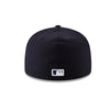 New Era Mens MLB New York Yankees Official Team Color 59Fifty Fitted Hat 11941906 Navy, Grey Undervisor