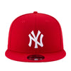 New Era Unisex MLB New York Yankees 9Fifty Snapback Hat 11941921 Scarlet, Grey Undervisor
