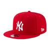 New Era Unisex MLB New York Yankees 9Fifty Snapback Hat 11941921 Scarlet, Grey Undervisor