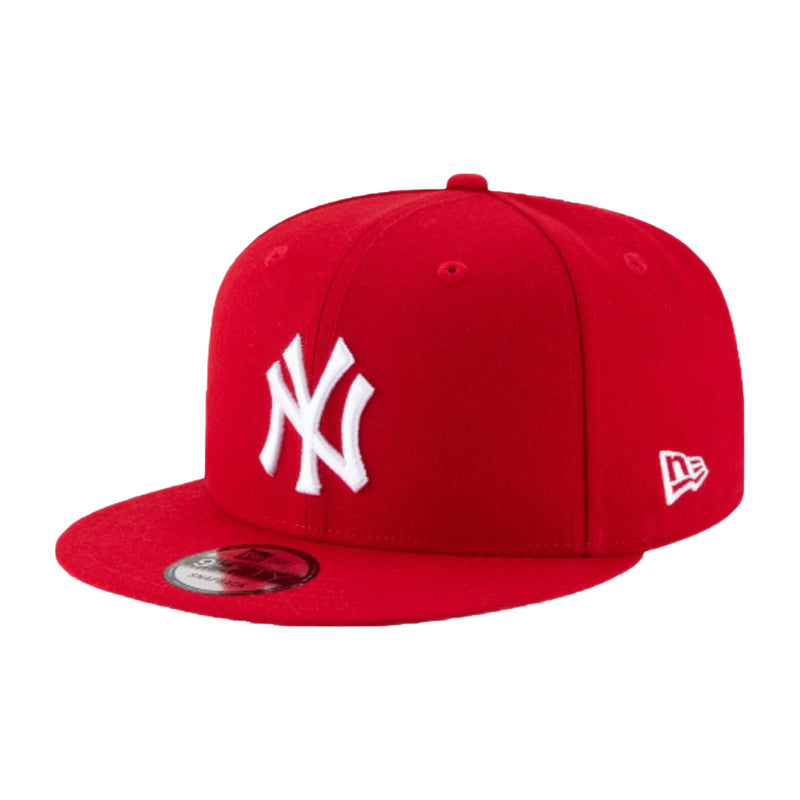 New Era Unisex MLB New York Yankees 9Fifty Snapback Hat 11941921 Scarlet, Grey Undervisor