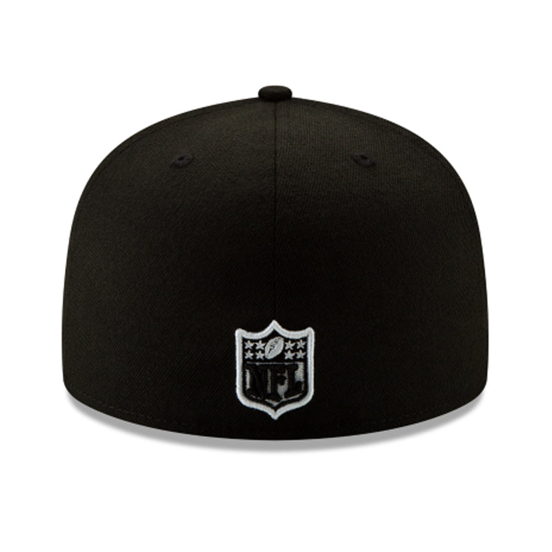New Era Mens NFL New York Jets Basic 2019 59Fifty Fitted Hat 12094774 Black/White, Grey Undervisor