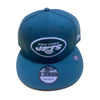 New Era Unisex NFL New York Jets Team Basic Original Team Colors 2019 9Fifty Snapback Hat 12094787 Green, Grey Undervisor
