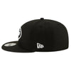 New Era Mens NFL New York Jets Basic 2019 9Fifty Snapback Hat 12094790 Black/White, Black Undervisor