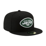 New Era Mens NFL New York Jets 2019 59Fifty Fitted Hat 12094793 Black, Grey Undervisor