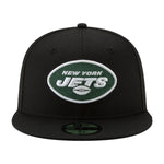 New Era Mens NFL New York Jets 2019 59Fifty Fitted Hat 12094793 Black, Grey Undervisor