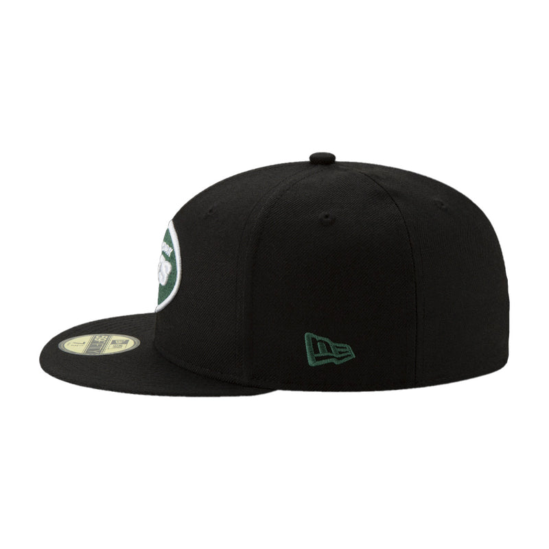 New Era Mens NFL New York Jets 2019 59Fifty Fitted Hat 12094793 Black, Grey Undervisor