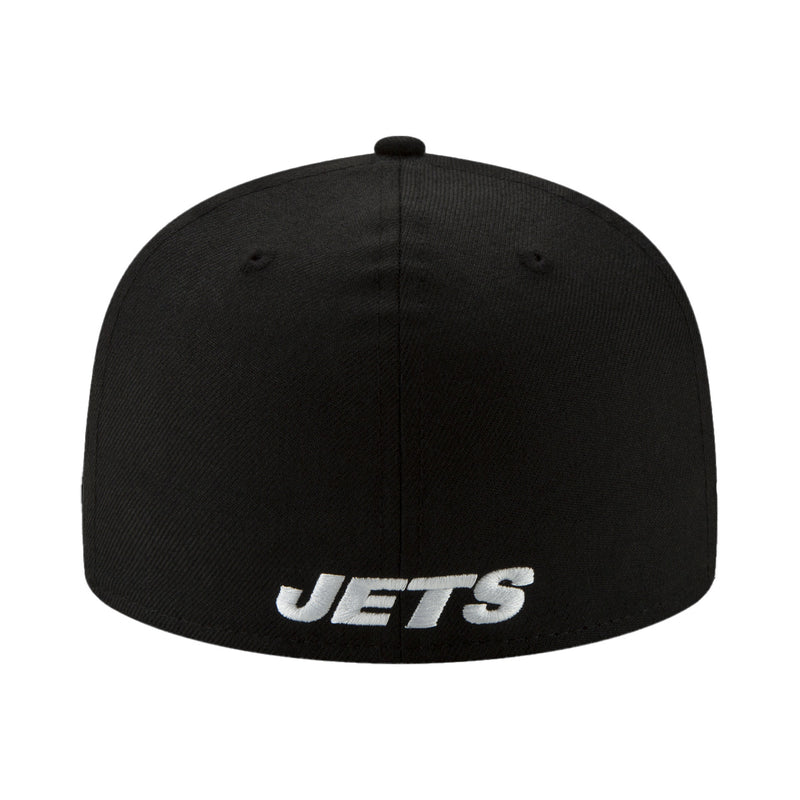 New Era Mens NFL New York Jets 2019 59Fifty Fitted Hat 12094793 Black, Grey Undervisor