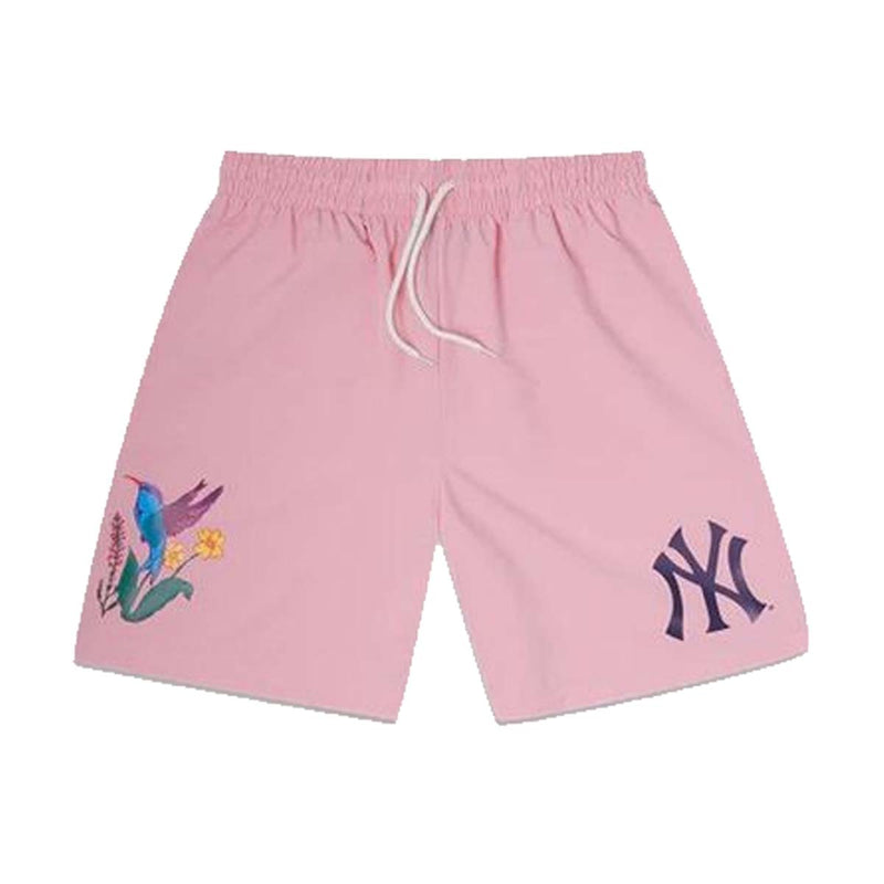 New Era Mens MLB New York Yankees Blooming Shorts 13090776 Pink