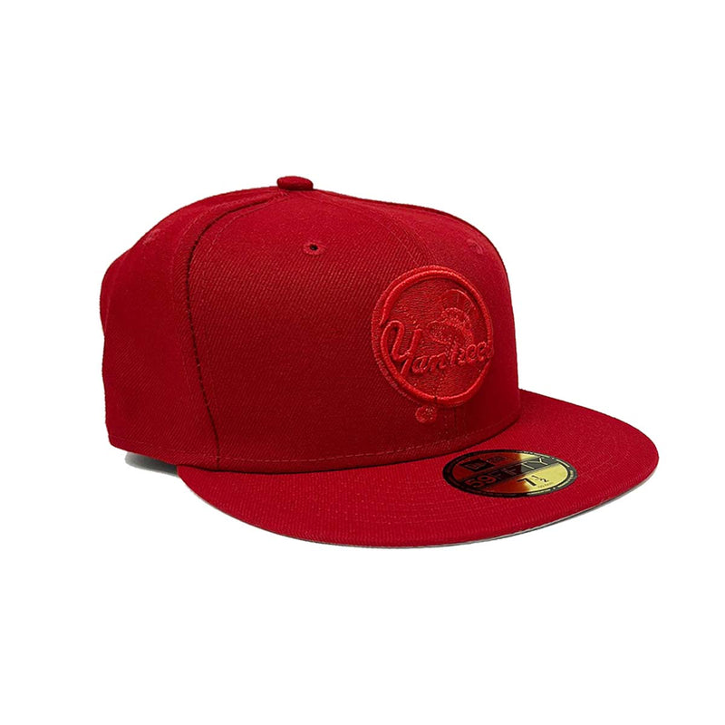 Caps New Era 59Fifty MLB Basic New York Yankees Cap Scarlet/ White