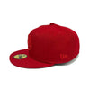 New Era Mens MLB New York Yankees Color Pack 59Fifty Fitted Hat 60166044 Scarlet