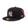 New Era Mens MLB New York Yankees Alpha Industries 59Fifty Fitted Hat 60194101 Navy, Olive Undervisor