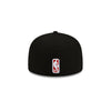 New Era Mens NBA Chicago Bulls City Cluster 59Fifty Fitted Hat 60224616 Black