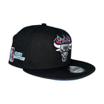 New Era Mens NBA Chicago Bulls 950 Snapback Hats 60224811 Black