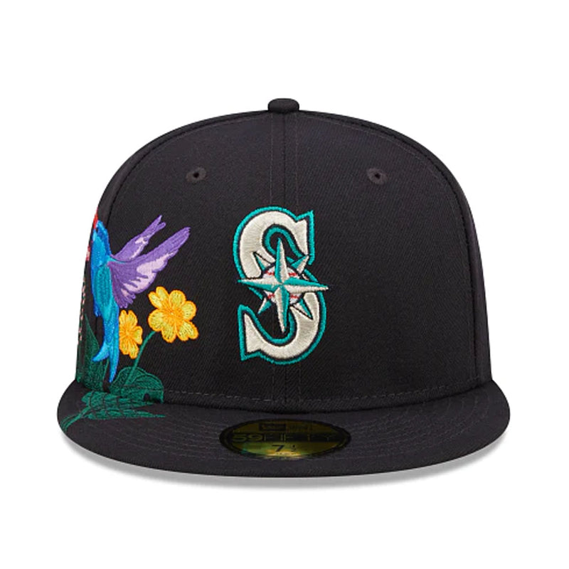 Men's New Era Black Seattle Mariners Multi-Color Pack 59FIFTY Fitted Hat