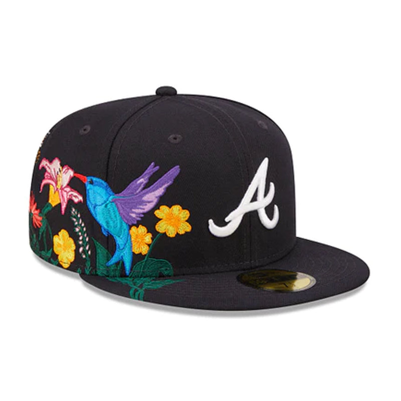 Atlanta Braves New Era Fashion Color Basic 59FIFTY Fitted Hat - Red 7 1/2