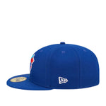 New Era Mens MLB Toronto Blue Jays Blooming 59Fifty Fitted Hat 60243442 Blue, Grey Undervisor