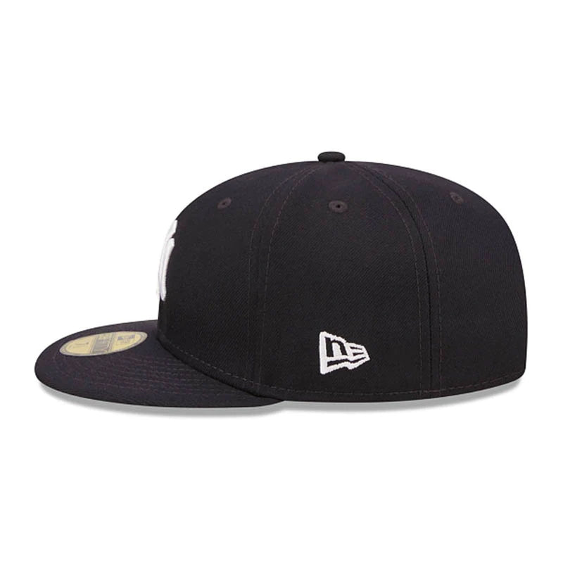 New Era Mens MLB New York Yankees Blooming 59Fifty Fitted Hat 60243454 Navy, Grey Undervisor