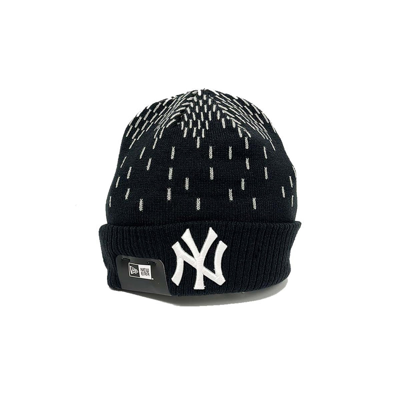 New Era Mens MLB New York Yankees Knit Freeze Beanie 60268303 Navy/White