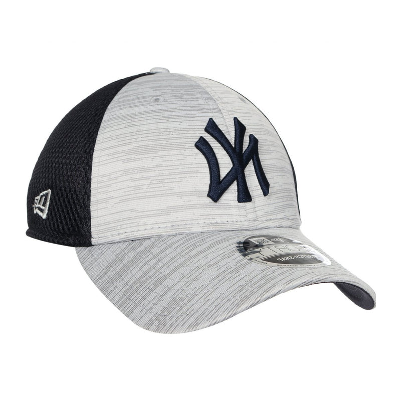 New Era Mens MLB New York Yankees Active D3 9Forty Snapback Hat 60271488 Grey/Navy, Navy Undervisor