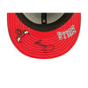 New Era Mens NBA Chicago Bulls Identity D3 59Fifty Fitted Hat 60273189 Black, Red Undervisor