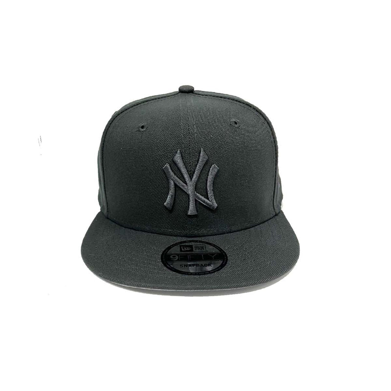 New Era Mens MLB New York Yankees Color Pack 9Fifty Snapback Hat 60276579 Dark Grey, Grey Undervisor