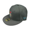 New Era Mens MLB New York Mets Multi Color Pack 59Fifty Fitted Hat 60278877 Slate Grey, Grey Undervisor
