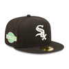 New Era Mens MLB Chicago White Sox Citrus Pop 59Fifty Fitted Hat 60288261 Black, Teal Undervisor