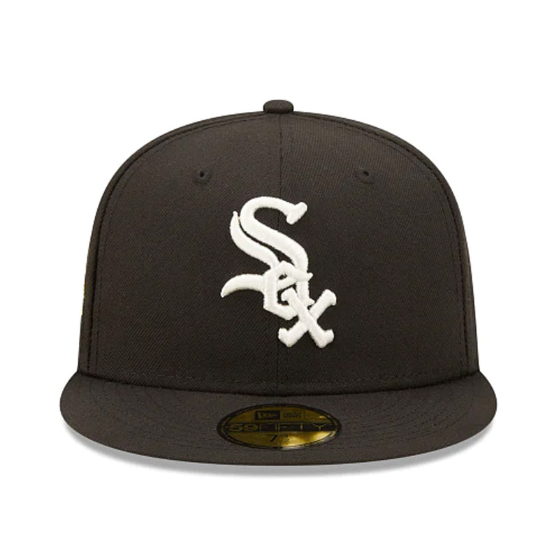 New Era Mens MLB Chicago White Sox Citrus Pop 59Fifty Fitted Hat 60288261 Black, Teal Undervisor
