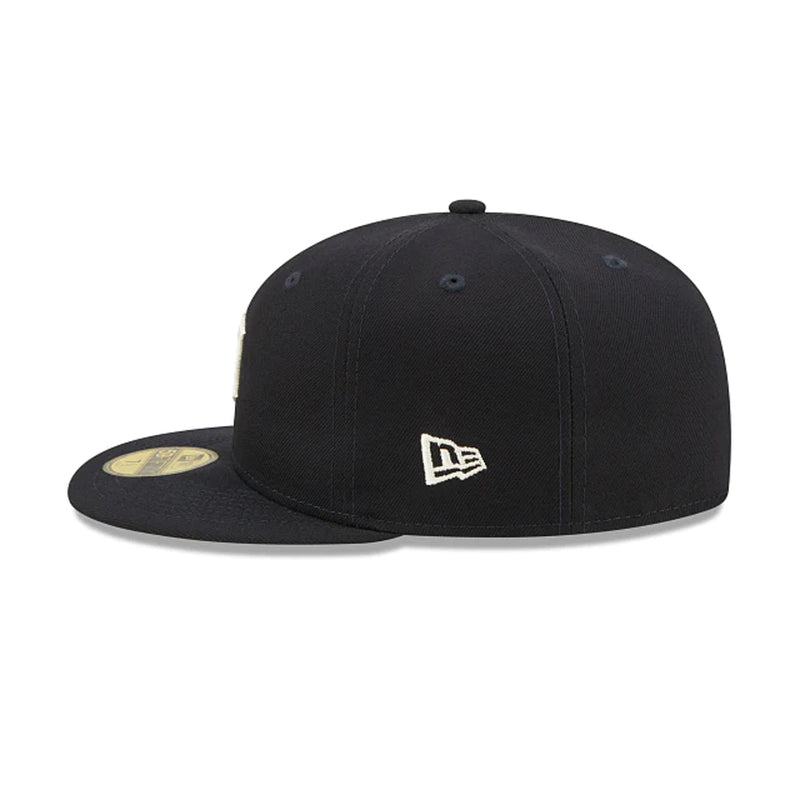 New Era Mens MLB Detroit Tigers Citrus Pop 59Fifty Fitted Hat 60288263 Navy, Light Green Undervisor