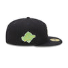 New Era Mens MLB New York Yankees Citrus Pop 59Fifty Fitted Hat 60288266 Navy, Yellow Undervisor