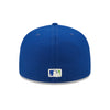 New Era Mens MLB New York Mets Citrus Pop 59Fifty Fitted Hat 60288267 Royal Blue, Light Green Undervisor