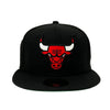 New Era Mens NBA Chicago Bulls Citrus Pop 59Fifty Fitted Hat 60288275 Black, Green Undervisor