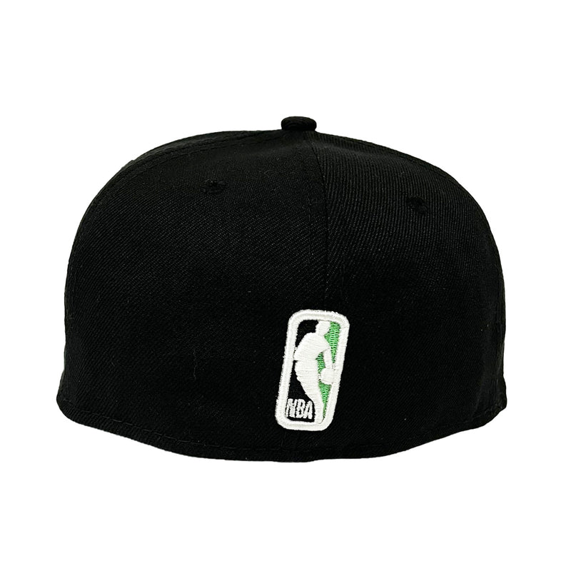 New Era Mens NBA Chicago Bulls Citrus Pop 59Fifty Fitted Hat 60288275 Black, Green Undervisor
